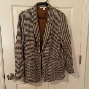 Plaid blazer/jacket